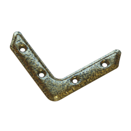 Уголок Домарт УГ-75, бронза антик фото