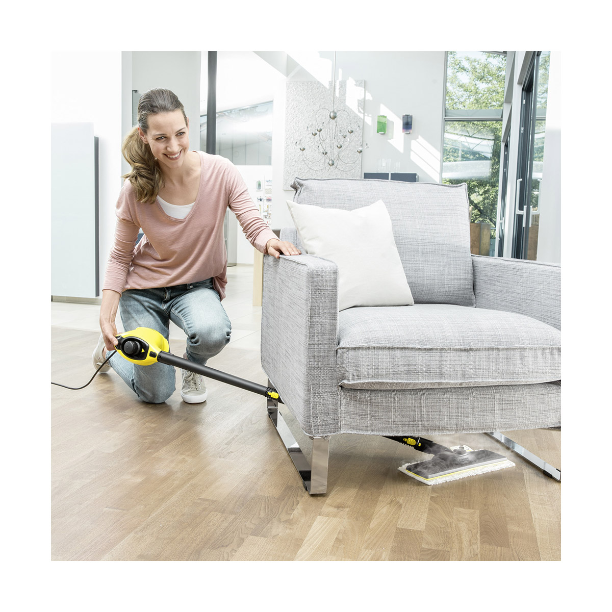 Пароочиститель Karcher SC 1 EasyFix, 1200 Вт цена - купить в  интернет-магазине