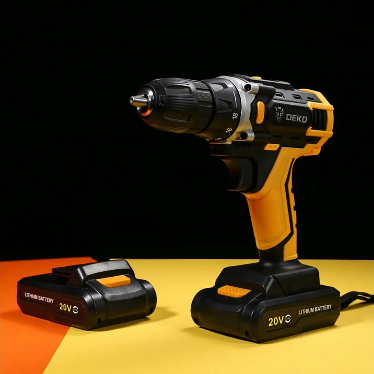 Шуруповерт Deko 20 V, Deko Cordless Electric Drill