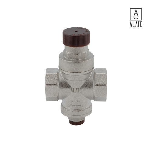 Редуктор давления с выходом для манометра Alato, 3/4" фото