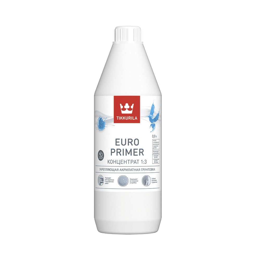 Грунтовка Tikkurila Euro Primer, 0,9 л