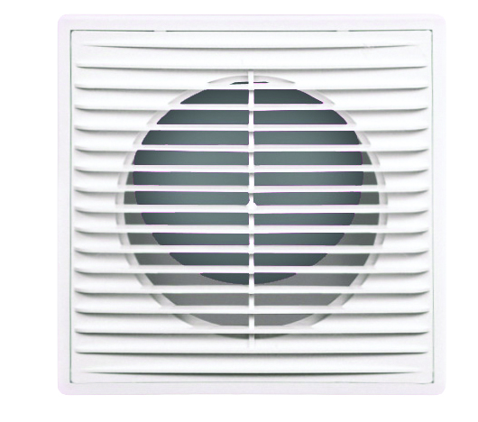 Решетка вентиляционная разъемная Era 1515П, пластиковая, 150 x 150 мм фото