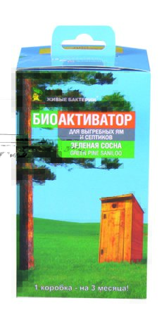 Биоактиватор для дачных туалетов Живые бактерии Зеленая сосна, 300 г (12 пакетов) фото Биоактиватор для дачных туалетов Живые бактерии Зеленая сосна, 300 г (12 пакетов) фото
