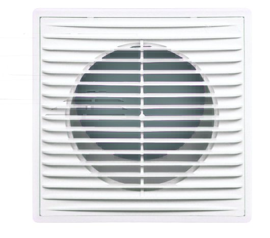 Решетка вентиляционная разъемная Era 1515П, пластиковая, 150 x 150 мм фото