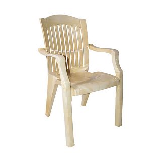 Кресло пластиковое Стандарт Пластик Премиум-1 Лессир 90 x 45 x 56 cм весенне-зеленое фото