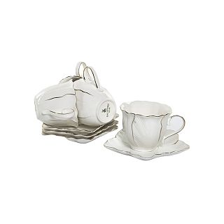 Набор чайный Balsford Изабелла, фарфоровый, 4 персоны, 8 предметов фото