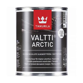 Фасадная лазурь Valtti Arctic (Валтти Арктик) TIKKURILA 9л перламутровая бесцветная фото