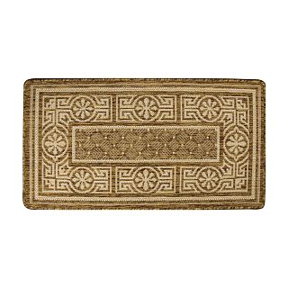 Ковер-циновка Люберецкие ковры Эко 7354-23, 0,5 x 0,8 м фото