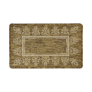Ковер-циновка Люберецкие ковры Эко 77016-23, 0,5 x 0,8 м фото