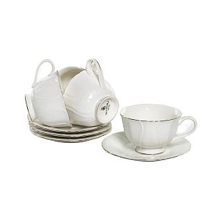 Набор чайный Balsford Орнелла, фарфоровый, 4 персоны, 8 предметов фото