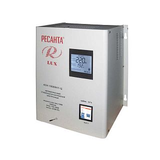 Стабилизатор напряжения Ресанта Lux АСН-10000Н/1-Ц, 10000 Вт фото