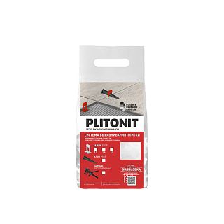 Система выравнивания плитки Plitonit Svp-Profi, зажим 1 мм, 100 шт фото