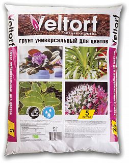 Грунт Veltorf для цветов, универсальный, 10 л фото