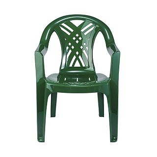 Кресло пластиковое Стандарт Пластик Престиж-2 84 x 60 x 66 см бежевое фото