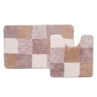 Набор ковриков для ванной IDDIS Hopscotch 460M580i13, 50 x 80 + 50 x 50 см фото