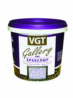 Лак для декоративных эффектов VGT Gallery Кракелюр, 0,2 кг фото
