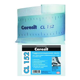 Гидроизоляционная лента Ceresit CL 152, 10 м фото