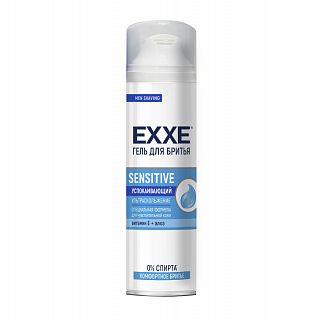 Гель для бритья EXXE Sensitive, 200 мл фото