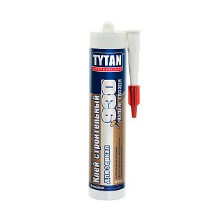 Клей строительный для зеркал Tytan Professional №930, 380 г, бежевый фото
