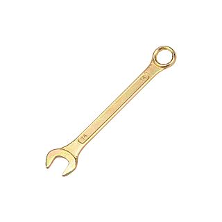 Ключ комбинированный Rexant, 14 мм, желтый цинк фото