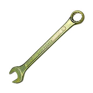 Ключ комбинированный Сибртех, 15 мм, желтый цинк фото