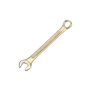 Ключ комбинированный Rexant, 10 мм, желтый цинк фото