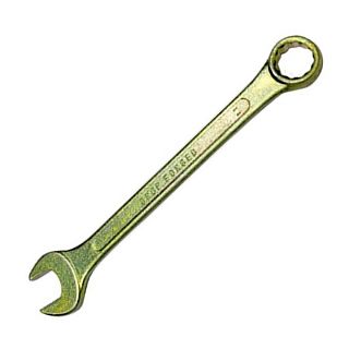 Ключ комбинированный Сибртех, 22 мм, желтый цинк фото