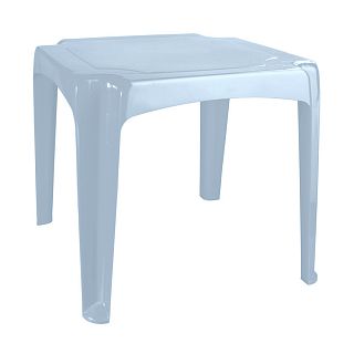 Стол детский Пластишка, 520 x 520 x 475 мм, светло-голубой фото