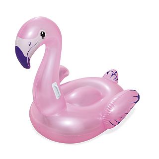 Надувная игрушка для катания верхом Bestway Фламинго, 127 x 127 см фото