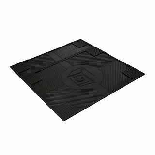 Антивибрационный коврик под стиральную машину Vortex, 62 x 65 x 0,7 см, черный фото