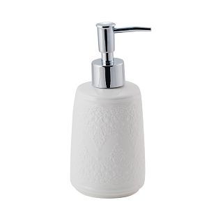Дозатор для жидкого мыла Swensa Ariel, керамика, белый фото