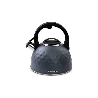 Чайник со свистком Polaris Kontur-3L, нержавеющая сталь, 3 л фото