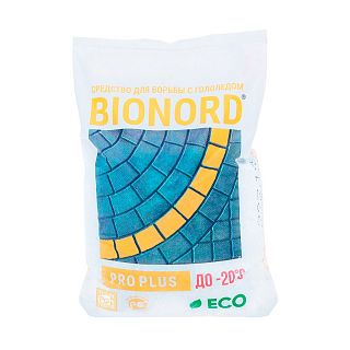 Антигололед Bionord Pro Plus, с мраморной крошкой, 23 кг фото