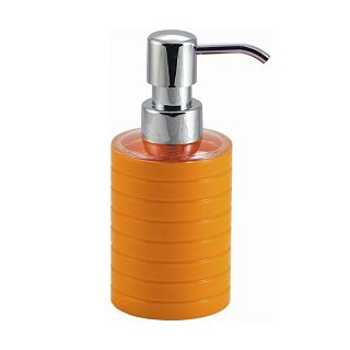 Дозатор для жидкого мыла Swensa Trento, пластик, оранжевый фото