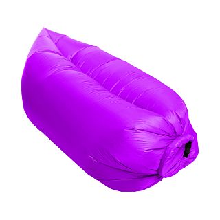Диван надувной Приляг, 220 x 80 x 65 см, фиолетовый фото