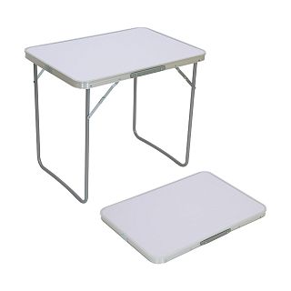 Стол складной Ecos GH -404, алюминиевый, столешница МДФ, 70 x 50 x 60 см фото