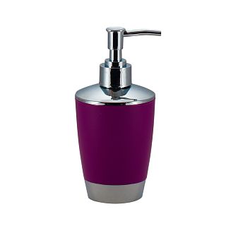 Дозатор для жидкого мыла Аквадекор Альма, пластик, фиолетовый фото