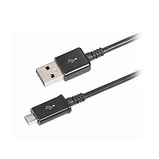 Кабель в ПВХ оплетке Rexant, USB - micro-USB, 1 м, черный фото