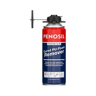 Очиститель застывшей монтажной пены Penosil Premium Cured PU-Foam Remover, 340 мл фото