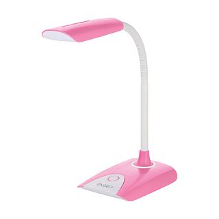 Лампа электрическая настольная Energy EN-LED22, бело-розовая фото