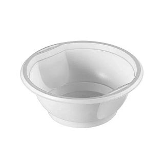 Тарелка одноразовая суповая Стандарт Пластик, 0,6 л, 50 шт фото