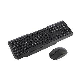 Комплект беспроводная клавиатура и мышь Energy EK-011SE, черный фото