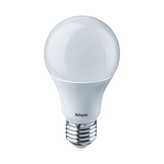 Лампа светодиодная LED Онлайт Promo, E27, A55, 10 Вт, 4000 K, холодный свет фото