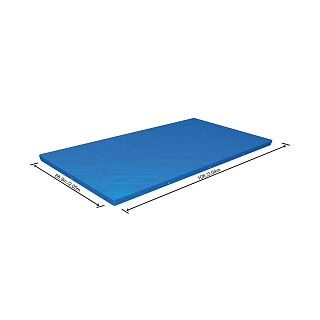 Тент для каркасных бассейнов Bestway, 304 x 205 см, синий фото
