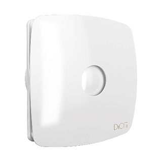 Вентилятор осевой DiCiTi Rio 4C-02 D98, с обратным клапаном и тяговым выключателем фото