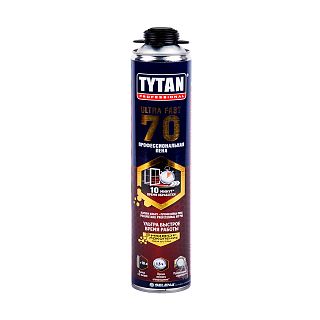 Пена монтажная профессиональная Tytan Professional Ultra Fast 70, 870 мл фото
