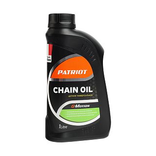 Масло цепное Patriot G-Motion Chain Oil, 1 л фото