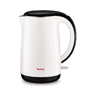 Чайник электрический Tefal Safe to touch KO260130, 1,7 л, белый фото