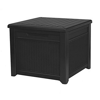 Сундук Keter Cube Rattan, 72 x 71 x 59 см, коричневый фото