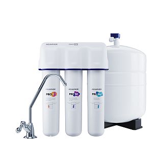 Четырехступенчатая система очистки воды с краном Аквафор OSMO Pro-50 фото